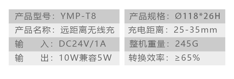 遠距離無線充電器，隱藏式桌面無線充電器-10